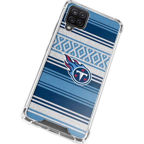 NFL Tennessee Titans Trailblazer Galaxy A12 Clear Case