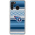 NFL Tennessee Titans Trailblazer Galaxy A21 Clear Case