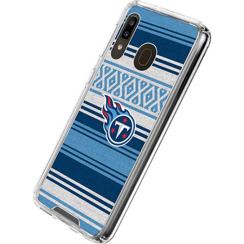 NFL Tennessee Titans Trailblazer Galaxy A30 Clear Case
