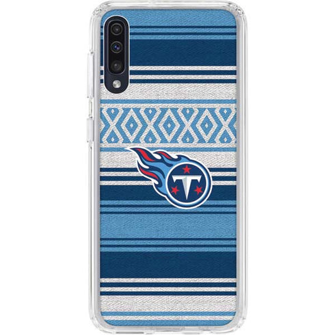 NFL Tennessee Titans Trailblazer Galaxy A50 Clear Case