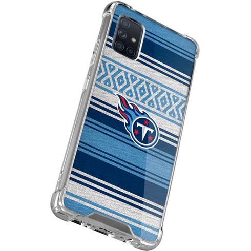NFL Tennessee Titans Trailblazer Galaxy A71 5G Clear Case