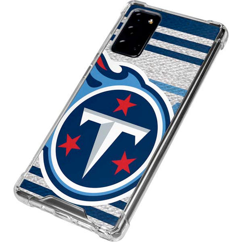 NFL Tennessee Titans Trailblazer Galaxy Note20 5G Clear Case