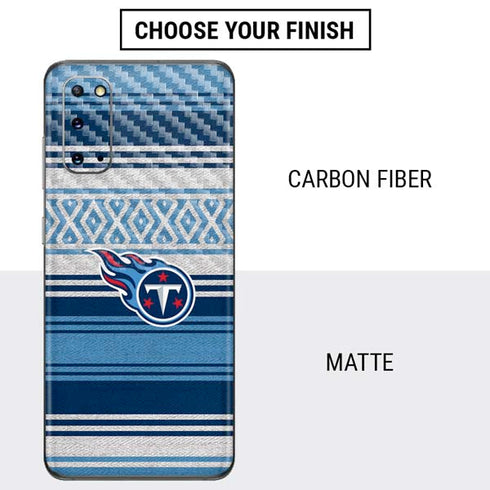 NFL Tennessee Titans Trailblazer Galaxy S20 Skin