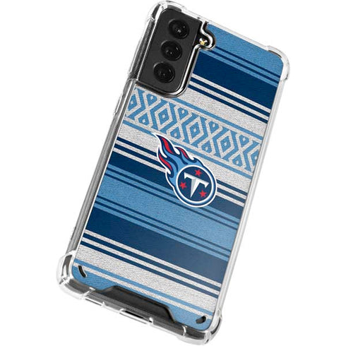 NFL Tennessee Titans Trailblazer Galaxy S21 Plus 5G Clear Case