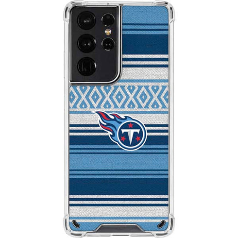 NFL Tennessee Titans Trailblazer Galaxy S21 Ultra 5G Clear Case