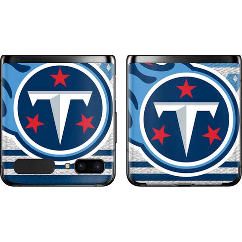 NFL Tennessee Titans Trailblazer Galaxy Z Flip Skin