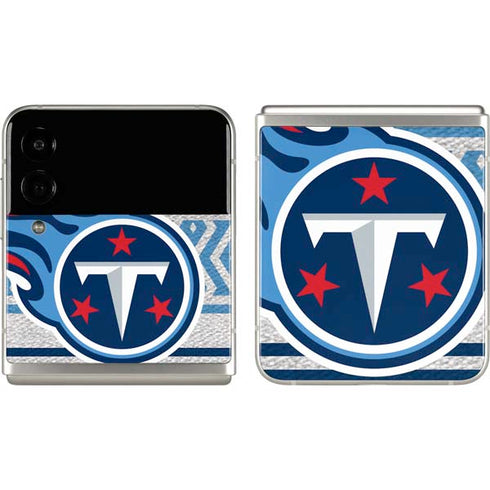 NFL Tennessee Titans Trailblazer Galaxy Z Flip3 5G Skin