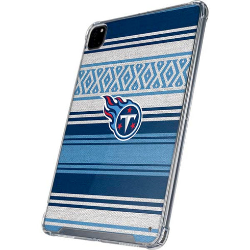 NFL Tennessee Titans Trailblazer iPad Pro 12.9in (2020) Clear Case
