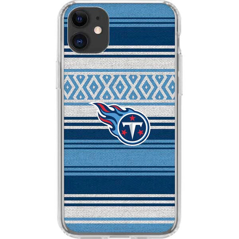 NFL Tennessee Titans Trailblazer iPhone 11 Clear Case