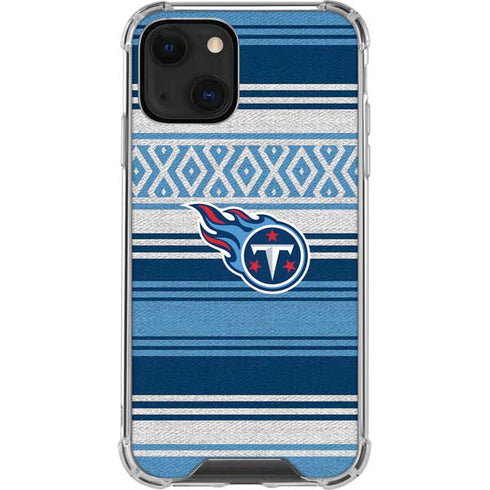 NFL Tennessee Titans Trailblazer iPhone 13 Mini Clear Case