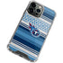 NFL Tennessee Titans Trailblazer iPhone 13 Pro Clear Case
