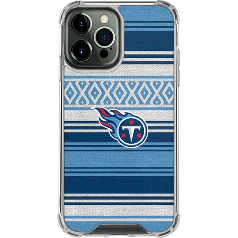 NFL Tennessee Titans Trailblazer iPhone 13 Pro Max Clear Case