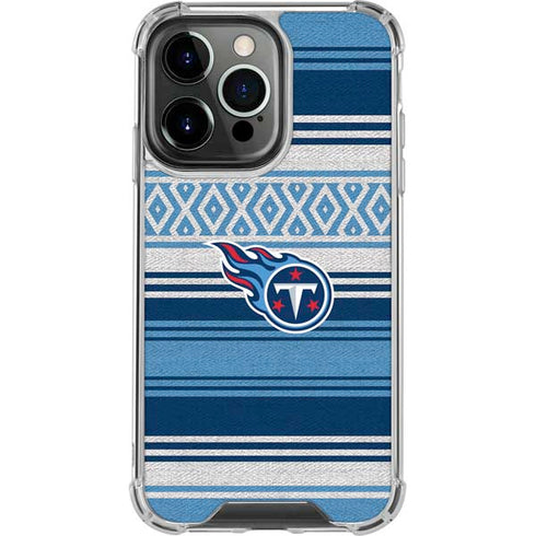 NFL Tennessee Titans Trailblazer iPhone 15 Pro Clear Case