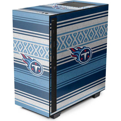 NFL Tennessee Titans Trailblazer NZXT H510 Compact ATX Mid-Tower Case Skin