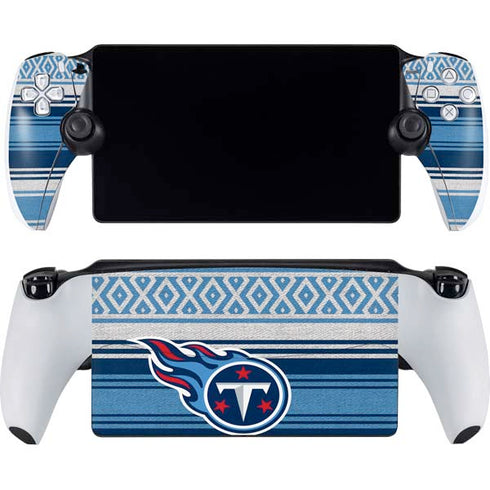 NFL Tennessee Titans Trailblazer PlayStation Portal Remote Player Skin