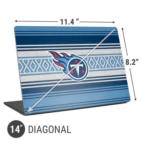NFL Tennessee Titans Trailblazer Universal Laptop 14in (11.4 x 8.2in) Skin