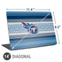 NFL Tennessee Titans Trailblazer Universal Laptop 14in (11.4 x 8.2in) Skin