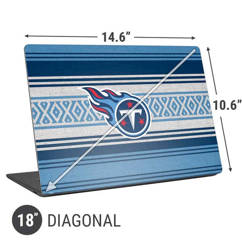 NFL Tennessee Titans Trailblazer Universal Laptop 18in (14.6 x 10.6in) Skin