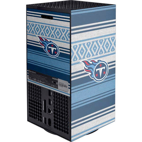 NFL Tennessee Titans Trailblazer Xbox Series X Console Skin