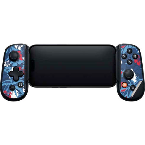 NFL Tennessee Titans Tropical Print Backbone One for iPhone Game Controller Skin