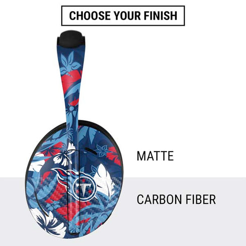 NFL Tennessee Titans Tropical Print Bose Noise Cancelling Headphones 700 Skin