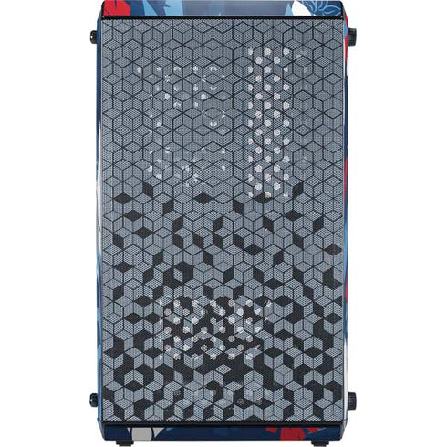 NFL Tennessee Titans Tropical Print Cooler Master MasterBox Q300L Mini Tower Skin