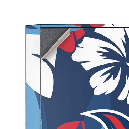 NFL Tennessee Titans Tropical Print Corsair 4000D Tempered Glass Mid-Tower ATX Case Skin