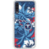 NFL Tennessee Titans Tropical Print Galaxy A50 Clear Case