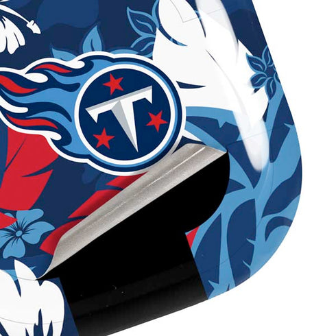 NFL Tennessee Titans Tropical Print Galaxy Buds Pro Skin