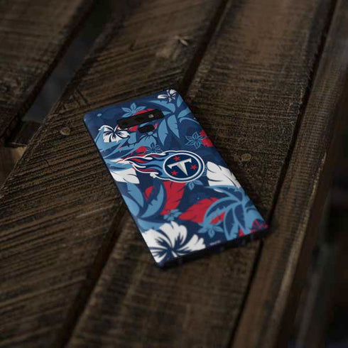 NFL Tennessee Titans Tropical Print Galaxy Note 9 Skin