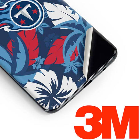 NFL Tennessee Titans Tropical Print Galaxy S10 Skin