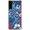 NFL Tennessee Titans Tropical Print Galaxy S21 Plus 5G Clear Case