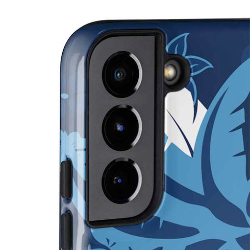 NFL Tennessee Titans Tropical Print Galaxy S22 Pro Case