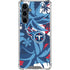 NFL Tennessee Titans Tropical Print Galaxy S23 FE Clear Case