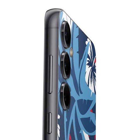 NFL Tennessee Titans Tropical Print Galaxy S23 FE Skin
