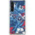 NFL Tennessee Titans Tropical Print Galaxy S23 Plus Clear Case