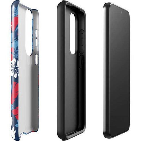 NFL Tennessee Titans Tropical Print Galaxy S23 Plus Pro Case