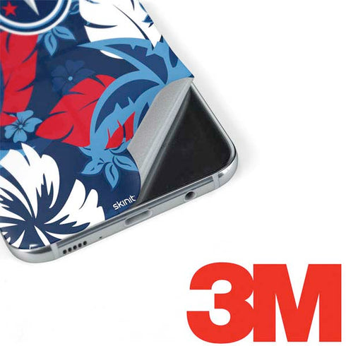 NFL Tennessee Titans Tropical Print Galaxy S8 Skin
