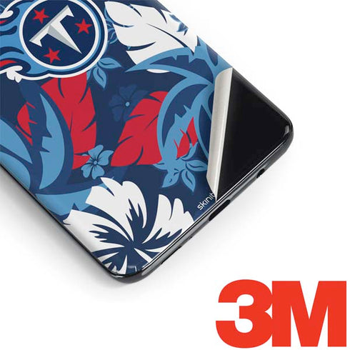 NFL Tennessee Titans Tropical Print Galaxy S9 Skin