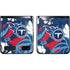 NFL Tennessee Titans Tropical Print Galaxy Z Flip Skin
