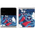 NFL Tennessee Titans Tropical Print Galaxy Z Flip4 5G Skin