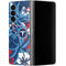 NFL Tennessee Titans Tropical Print Galaxy Z Fold4 5G Skin