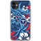 NFL Tennessee Titans Tropical Print iPhone 11 Clear Case