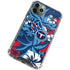 NFL Tennessee Titans Tropical Print iPhone 11 Pro Max Clear Case