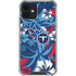 NFL Tennessee Titans Tropical Print iPhone 12 Mini Clear Case