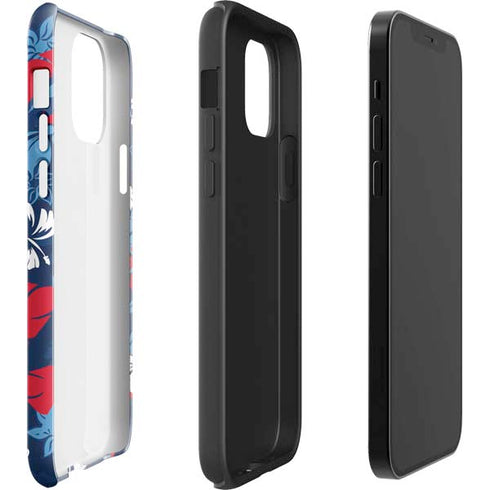 NFL Tennessee Titans Tropical Print iPhone 12 Mini Impact Case