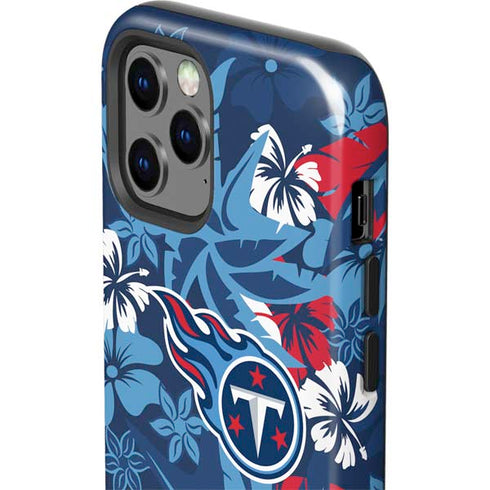 NFL Tennessee Titans Tropical Print iPhone 12 Pro Max Impact Case