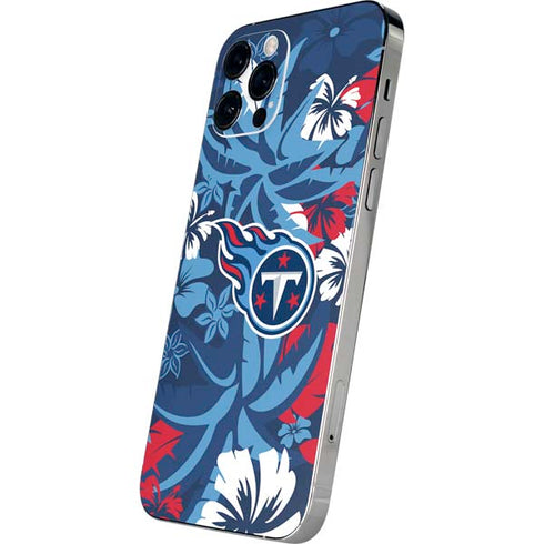 NFL Tennessee Titans Tropical Print iPhone 12 Pro Max Skin