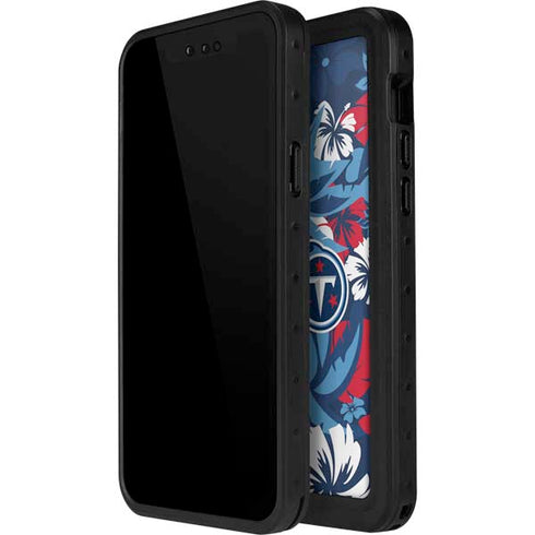 NFL Tennessee Titans Tropical Print iPhone 12 Pro Waterproof Case