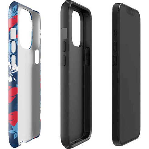 NFL Tennessee Titans Tropical Print iPhone 13 Pro Impact Case